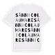 Sânnicolau Mare ordlek t-shirt