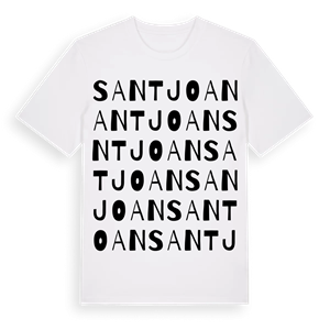 Sant Joan ordlek t-shirt – ekologisk bomull t-shirt från Pinshirt