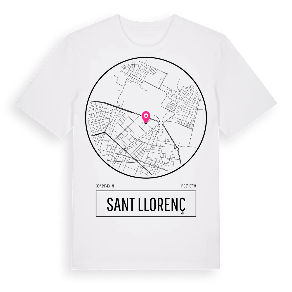 Sant Llorenç t-shirt – White, i miljö