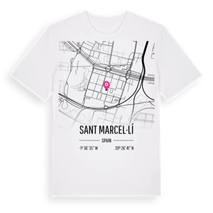Sant Marcel·lí karta t-shirt – ekologisk bomull t-shirt från Pinshirt