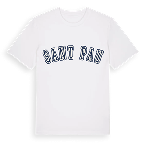 Sant Pau college t-shirt – ekologisk bomull t-shirt från Pinshirt