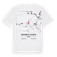 Santa María de la Alameda karta t-shirt