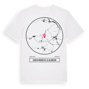Santa María de la Alameda t-shirt – ekologisk bomull t-shirt från Pinshirt