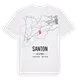 Santon karta t-shirt