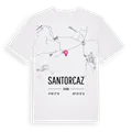 Santorcaz karta t-shirt