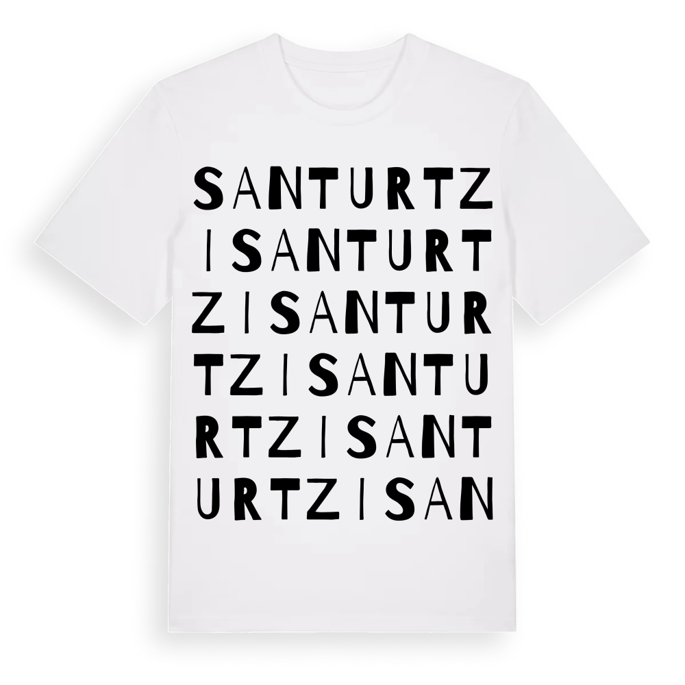 Santurtzi ordlek t-shirt – White, i miljö