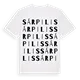 Sárpilis ordlek t-shirt