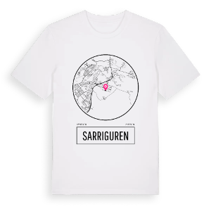 Sarriguren t-shirt – ekologisk bomull t-shirt från Pinshirt