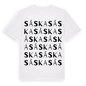 Sáska ordlek t-shirt – ekologisk bomull t-shirt från Pinshirt