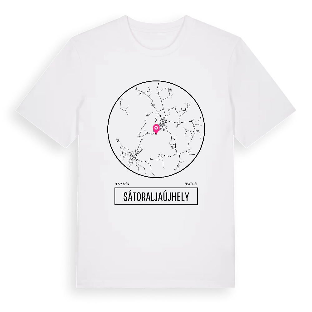 Sátoraljaújhely t-shirt – White, i miljö