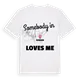 Någon i Schaan älskar mig t-shirt