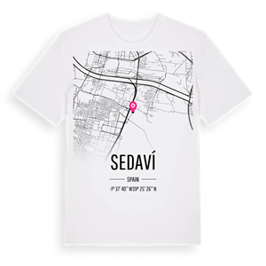 Sedaví karta t-shirt – ekologisk bomull t-shirt från Pinshirt