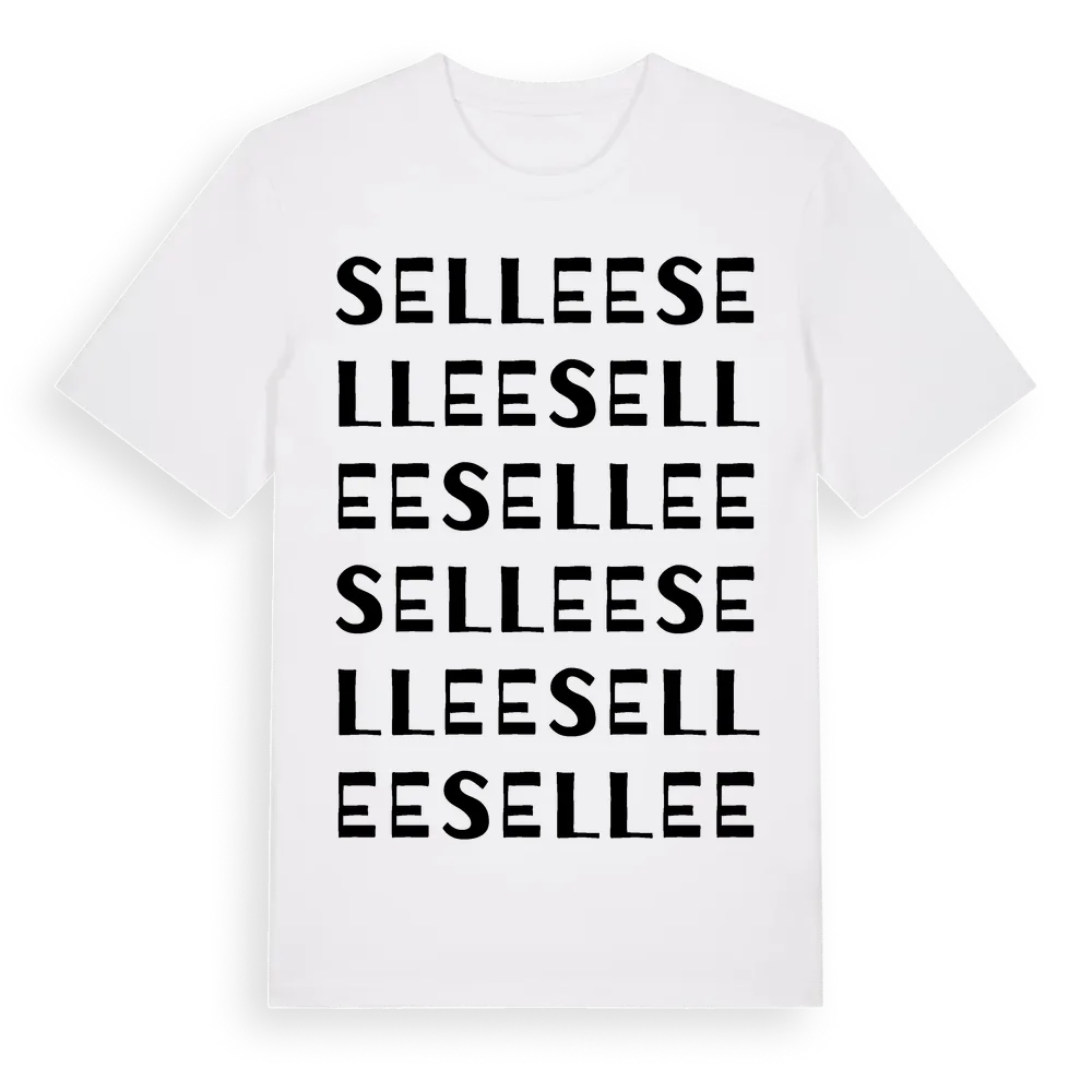 Sellee ordlek t-shirt i miljö