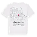Sēmes pagasts karta t-shirt
