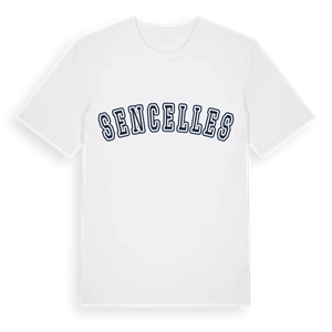 Sencelles college t-shirt – ekologisk bomull t-shirt från Pinshirt