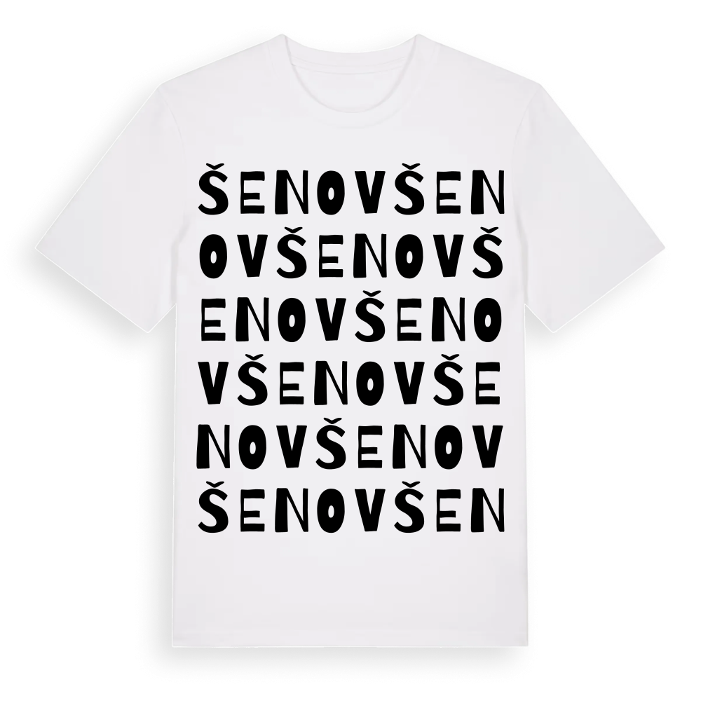 Šenov ordlek t-shirt – White, i miljö