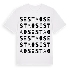 Sestao ordlek t-shirt – ekologisk bomull t-shirt från Pinshirt