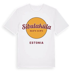 Sibulaküla cirkel t-shirt – ekologisk bomull t-shirt från Pinshirt