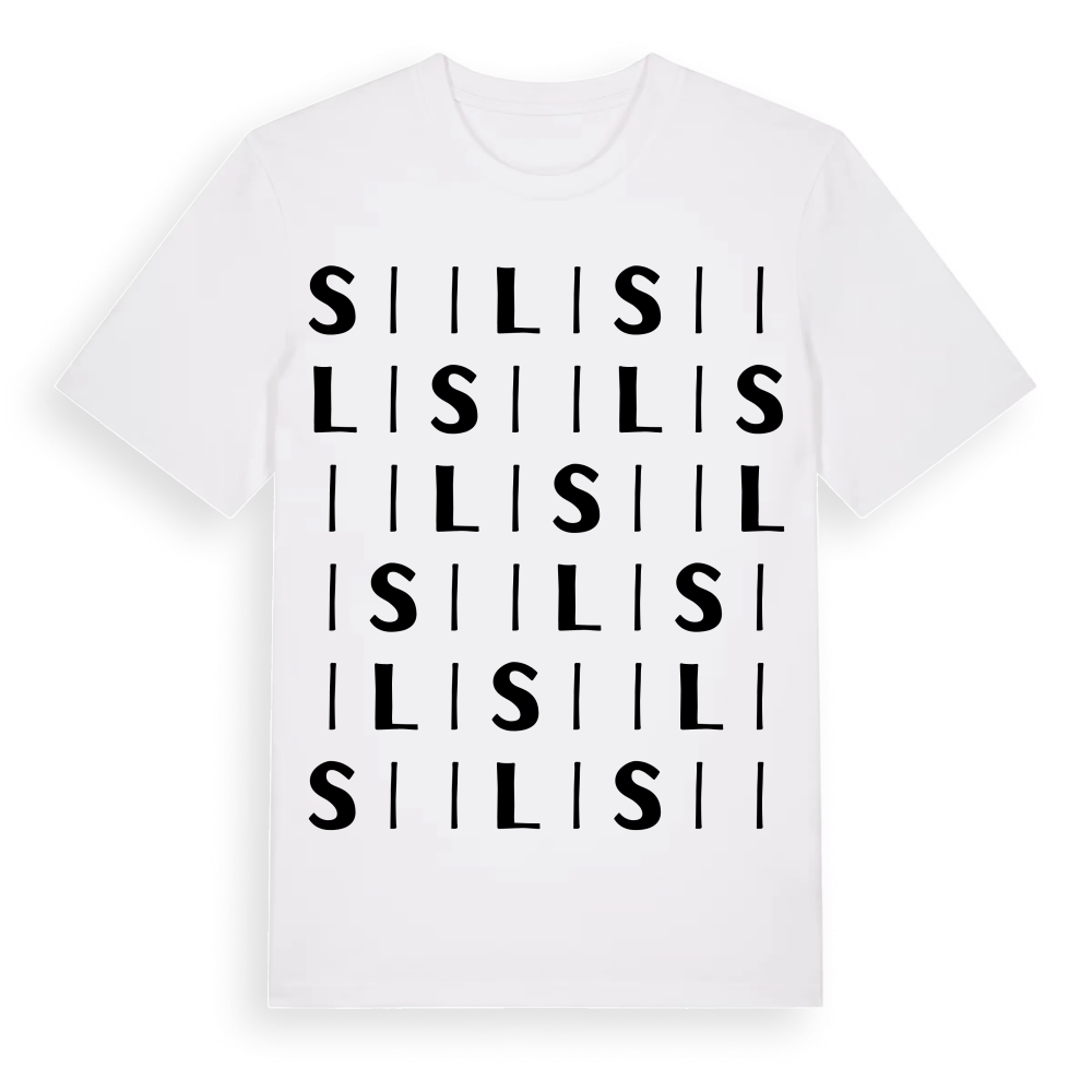 Siili ordlek t-shirt – White, i miljö