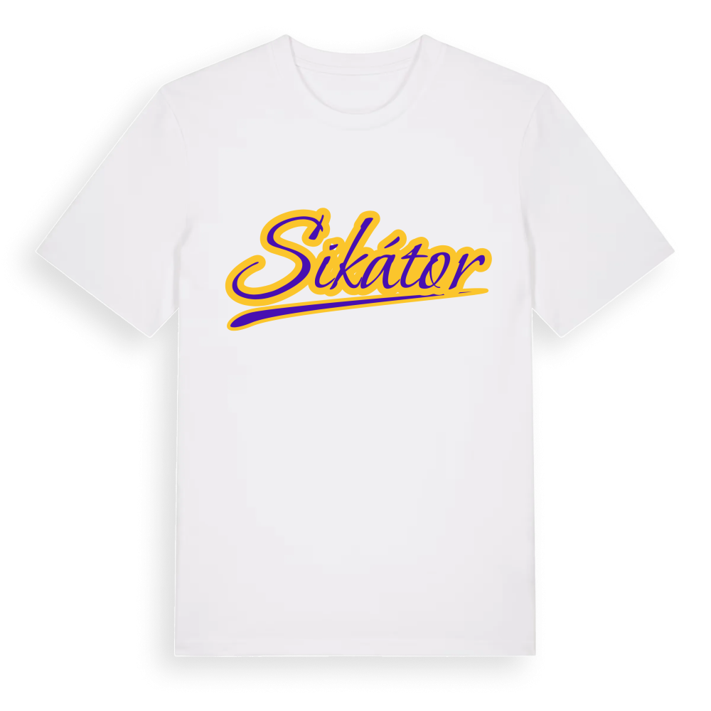 Sikátor baseball t-shirt – White, i miljö