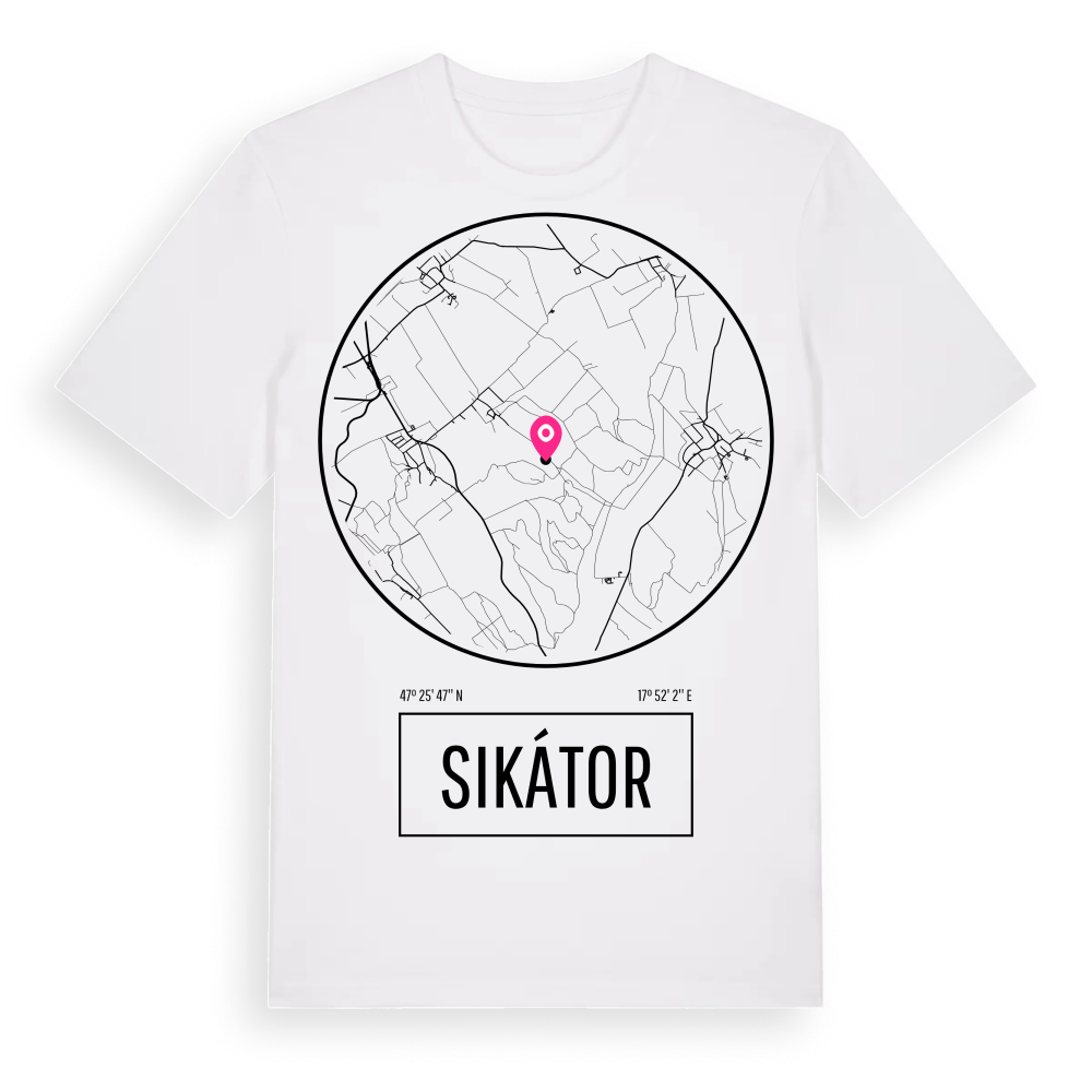 Sikátor t-shirt – White, i miljö