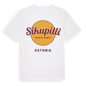 Sikupilli cirkel t-shirt – ekologisk bomull t-shirt från Pinshirt