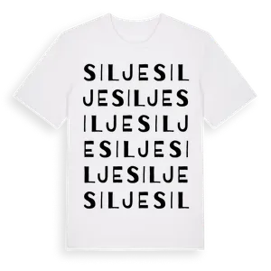 Silje ordlek t-shirt – ekologisk bomull t-shirt från Pinshirt