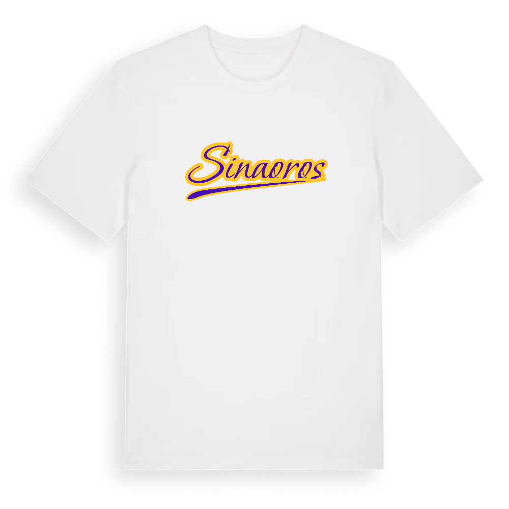 Sinaoros baseball t-shirt – White, i miljö