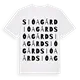 Sióagárd ordlek t-shirt