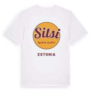 Sitsi cirkel t-shirt – ekologisk bomull t-shirt från Pinshirt