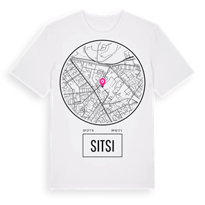 Sitsi t-shirt – ekologisk bomull t-shirt från Pinshirt