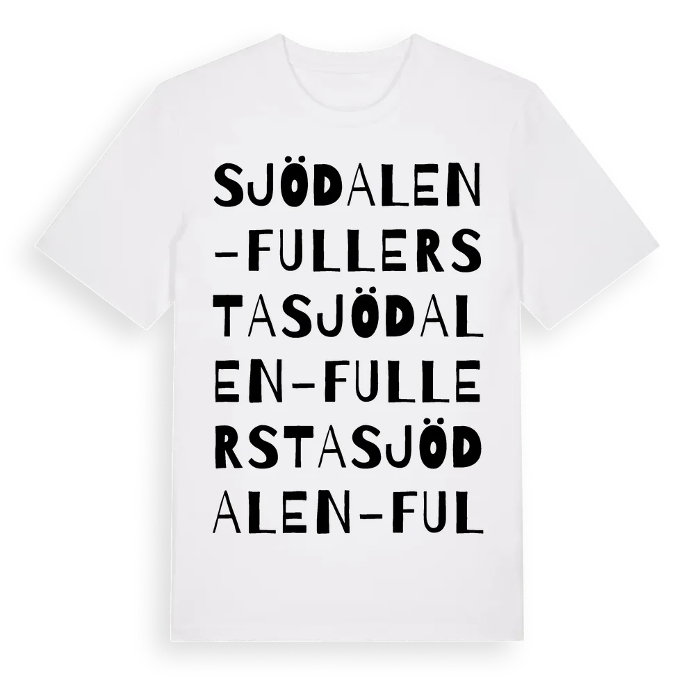 Sjödalen-Fullersta ordlek t-shirt i miljö