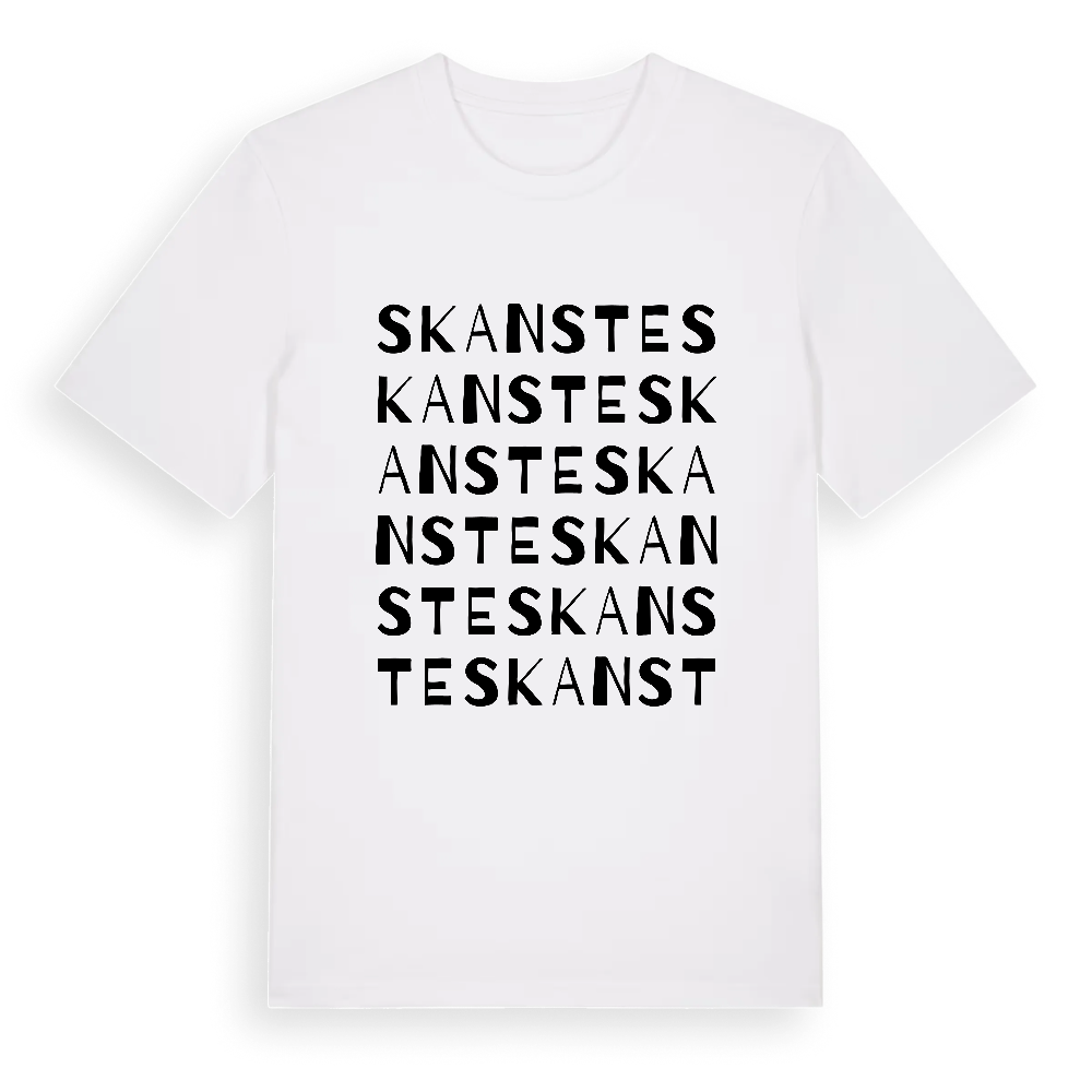 Skanste ordlek t-shirt – White, i miljö