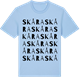 Blue Soul t-shirt med Skåra ordlek t-shirt