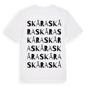 Skåra ordlek t-shirt – ekologisk bomull t-shirt från Pinshirt