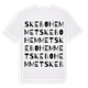 Skebohemmet ordlek t-shirt