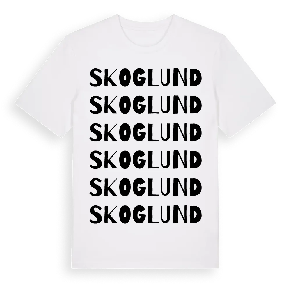 Skoglund ordlek t-shirt i miljö