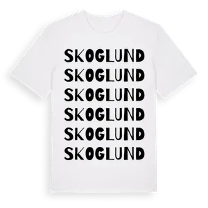 Skoglund ordlek t-shirt – ekologisk bomull t-shirt från Pinshirt