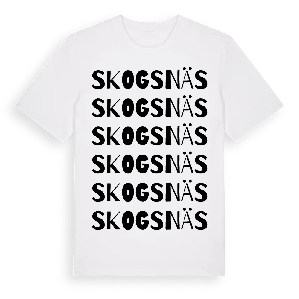 Skogsnäs ordlek t-shirt i miljö