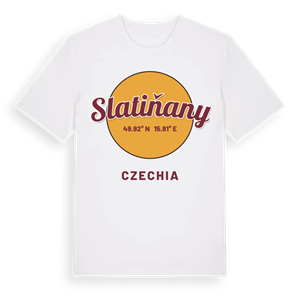 Slatiňany cirkel t-shirt – ekologisk bomull t-shirt från Pinshirt