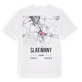 Slatiňany karta t-shirt