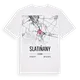 Slatiňany karta t-shirt