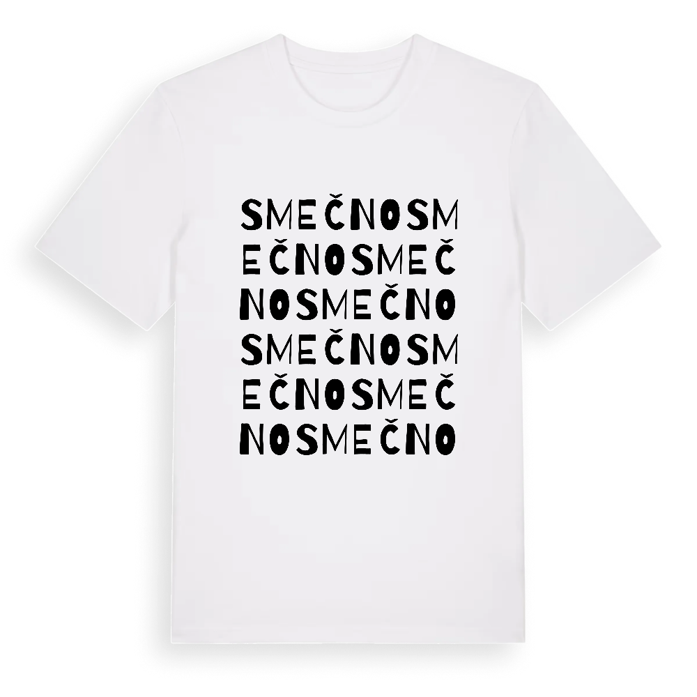 Smečno ordlek t-shirt – White, i miljö