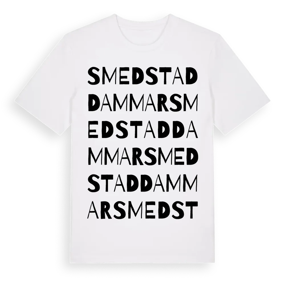 Smedstad Dammar ordlek t-shirt i miljö