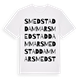Smedstad dammar ordlek t-shirt