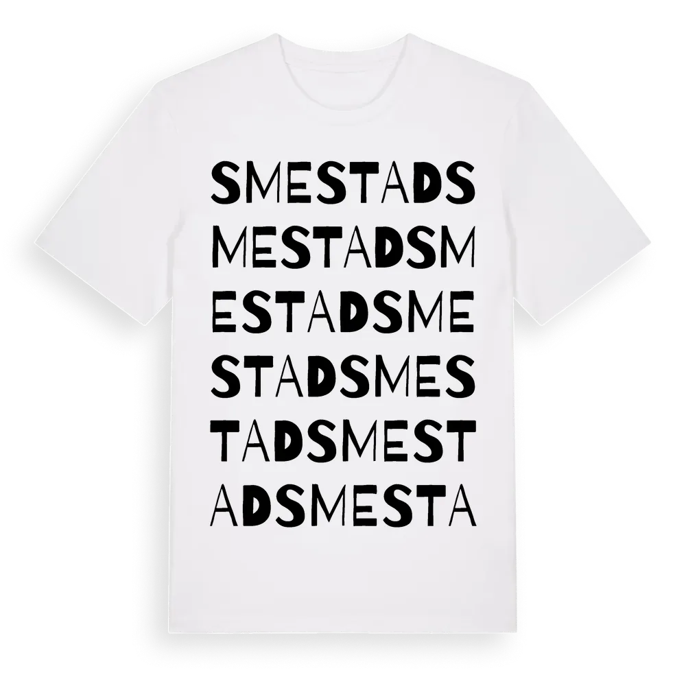 Smestad ordlek t-shirt i miljö
