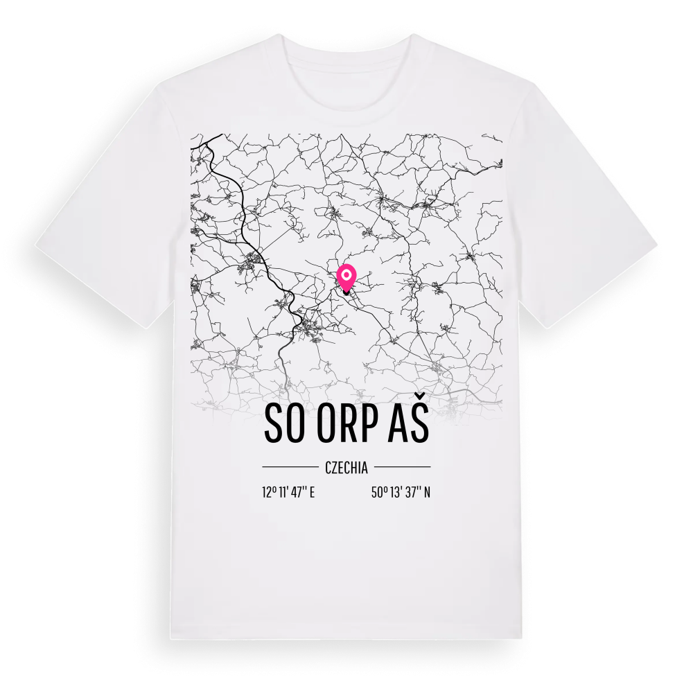 SO ORP Aš karta t-shirt – White, i miljö