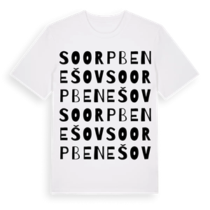 SO ORP Benešov ordlek t-shirt – ekologisk bomull t-shirt från Pinshirt