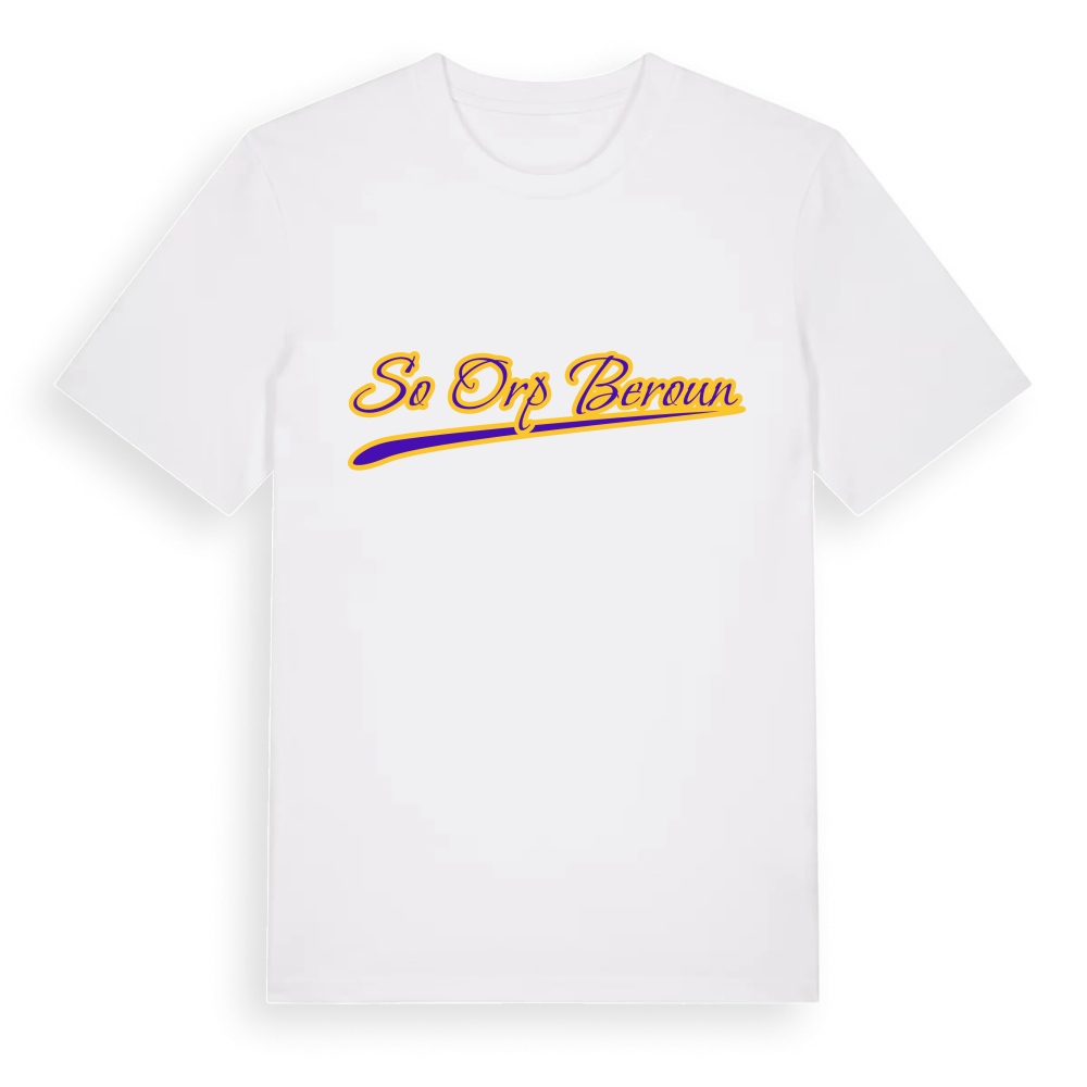 SO ORP Beroun baseball t-shirt – White, i miljö