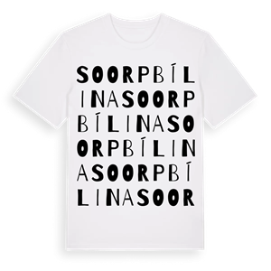 SO ORP Bílina ordlek t-shirt – ekologisk bomull t-shirt från Pinshirt
